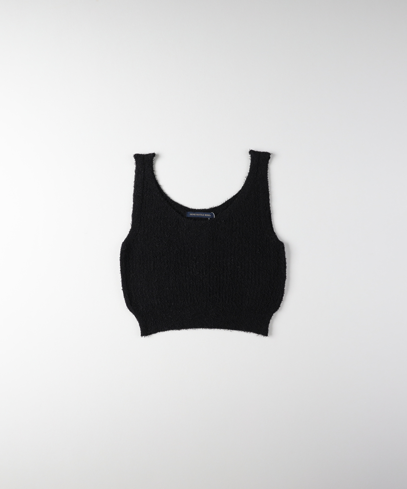 <カートにて10％off：WEB限定/12/8まで>ニットビスチェ