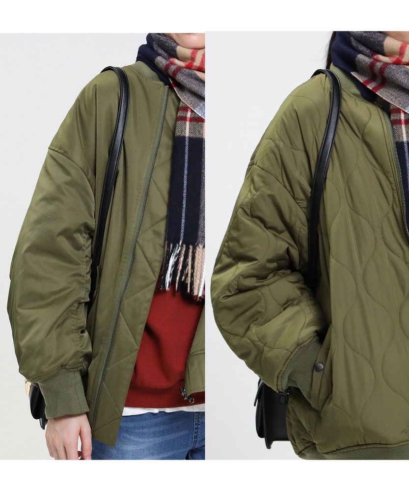 リバーシブルma 1 ジーンズセレクトショップ ライトオン