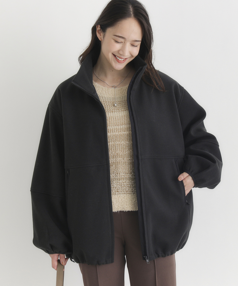 スタンドネックZIPブルゾン