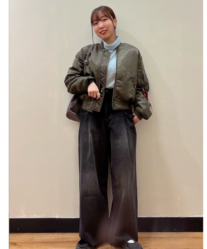 MA-1 ブルゾン カーキ　ジャケット　リバーシブル リバーシブルMA-1ブルゾン｜INGNI(イング) 公式通販｜INGNI STORE