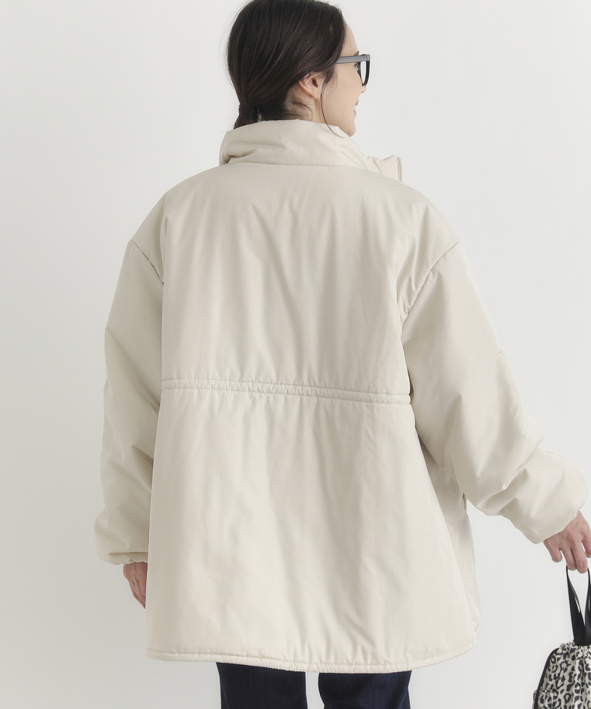 中綿ミドルジャケット（WEB限定価格 11/20～11/24）(S ブラック