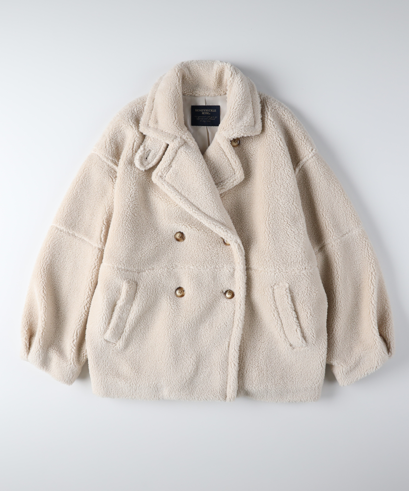 ほほ未使用 RAD ボアジャケット ボアジャケット(M ブラウン): ジャケット/アウター｜Right-on公式