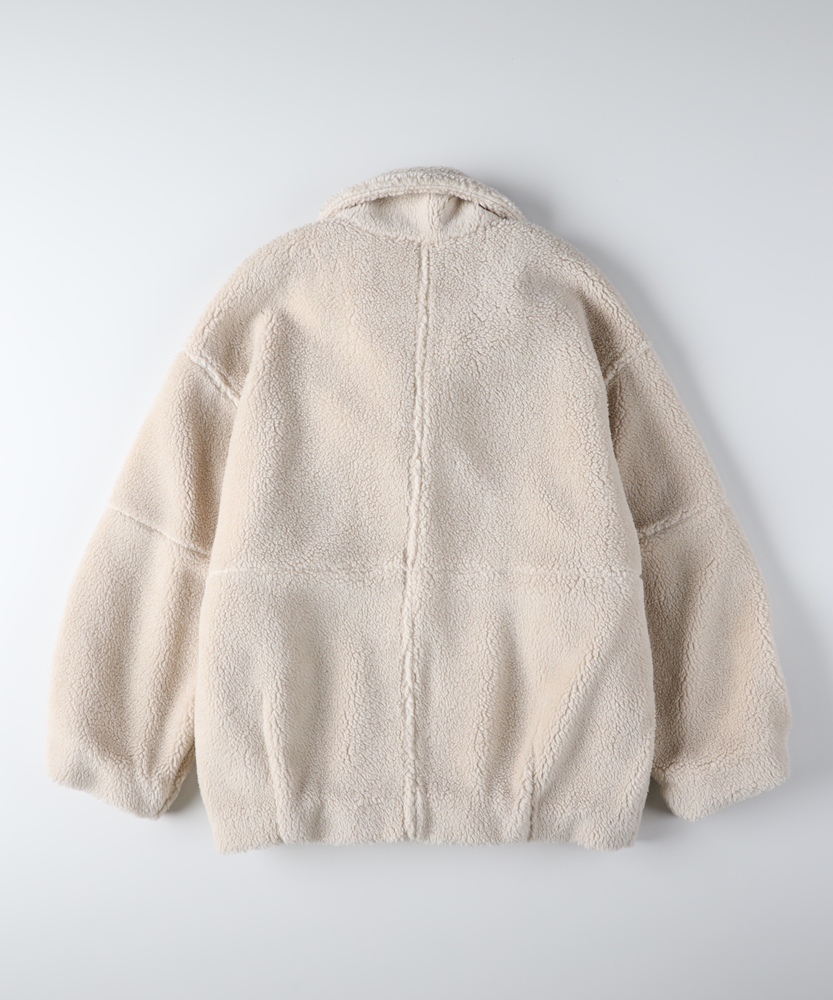 ボアジャケット(M ブラウン): ジャケット/アウター｜Right-on