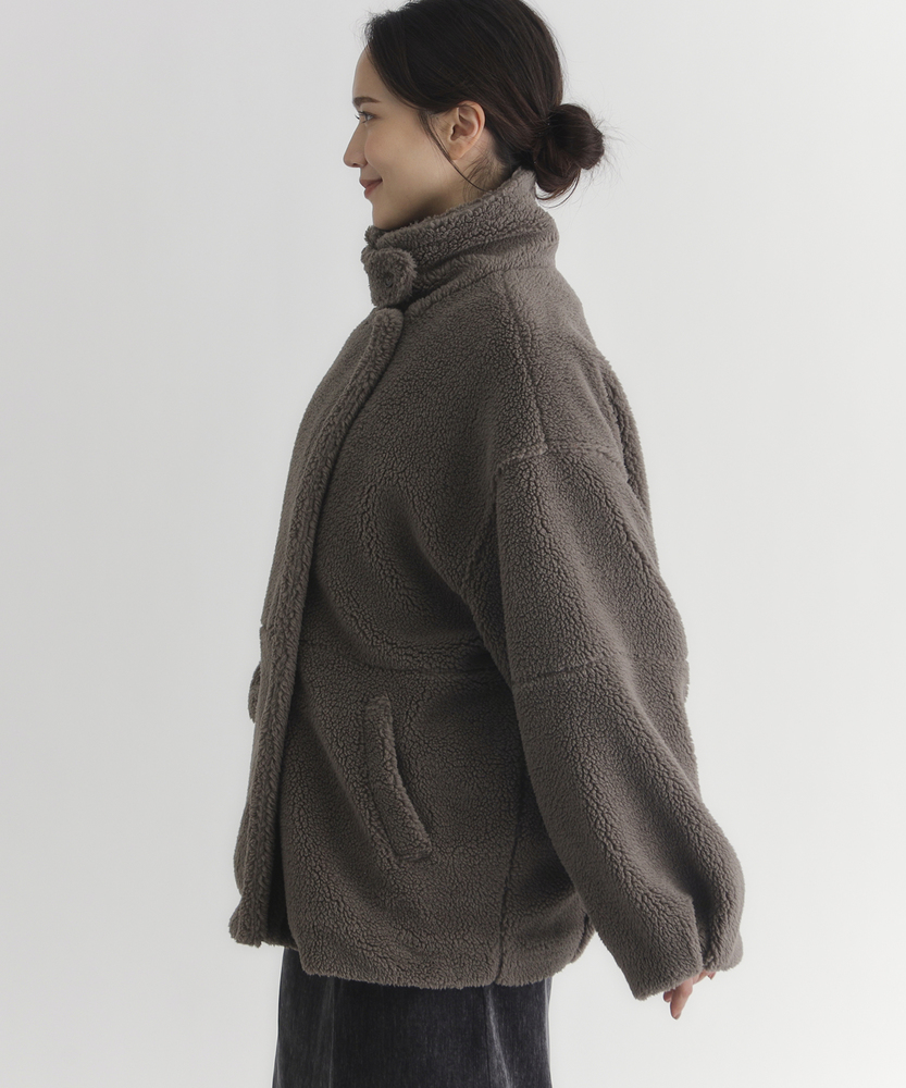 ボアジャケット(M ブラウン): ジャケット/アウター｜Right-on公式