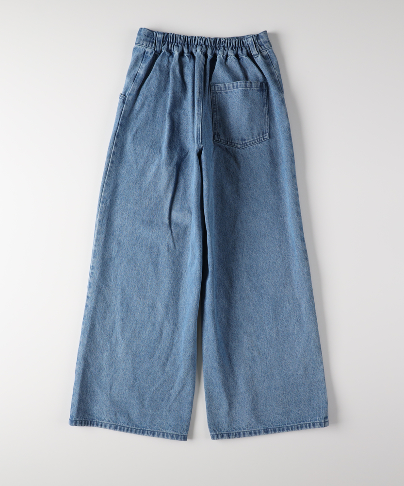 y❤︎さま専用 デニム刺繍ワイドパンツ(110 サックス): ボトムス｜Right-on公式