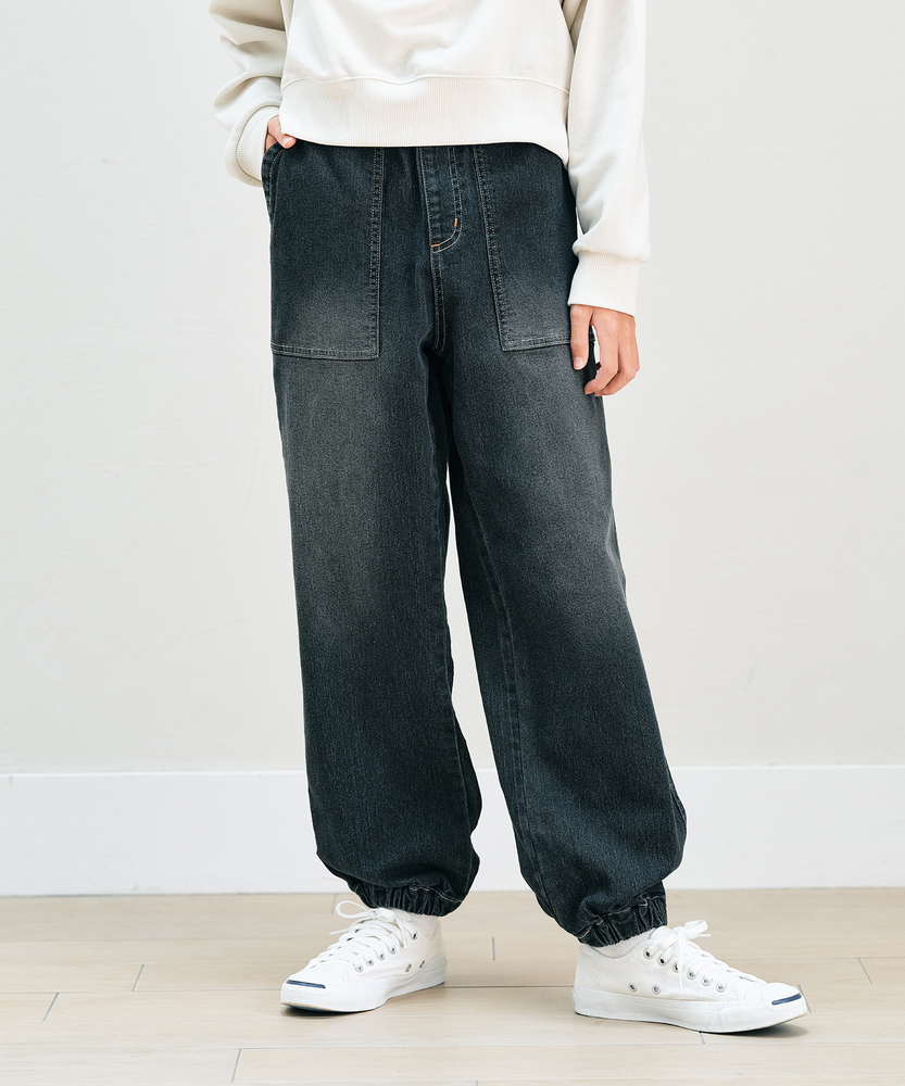 累計販売本数2,000万本突破の人気シリーズ】デニムジョガーパンツ