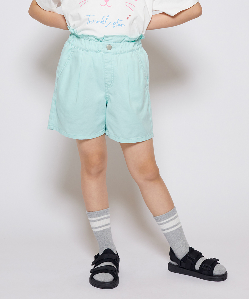 ウエストフリルショートパンツ