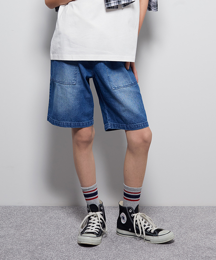 デニムショートパンツ