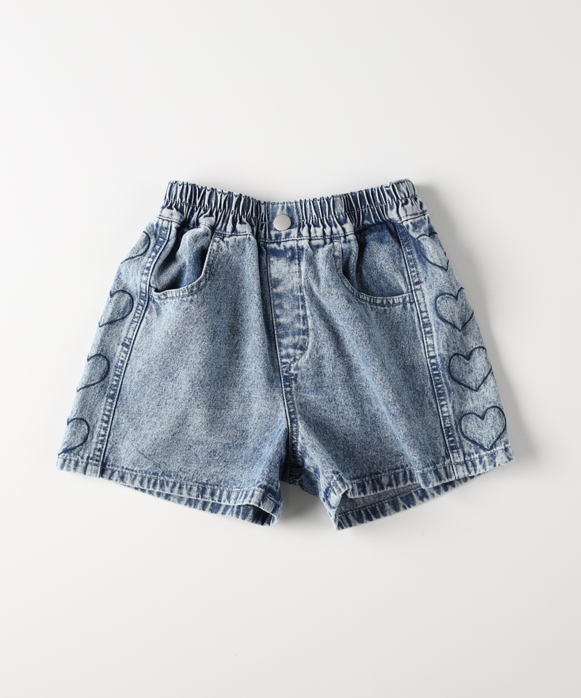 ハートモチーフショートパンツ
