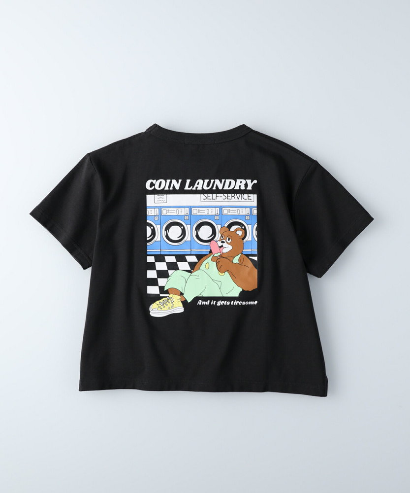 イラストワイドプリントtシャツ ジーンズセレクトショップ ライトオン