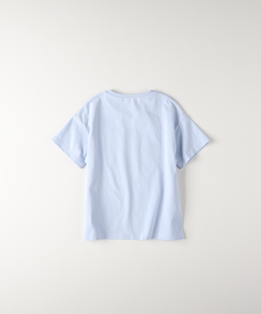 SALE‼️ローブ　vivapresto 半袖Tシャツ 刺繍 ホワイト 未使用 サテンアップリケ刺繍半袖Tシャツ(130 ブラック): トップス