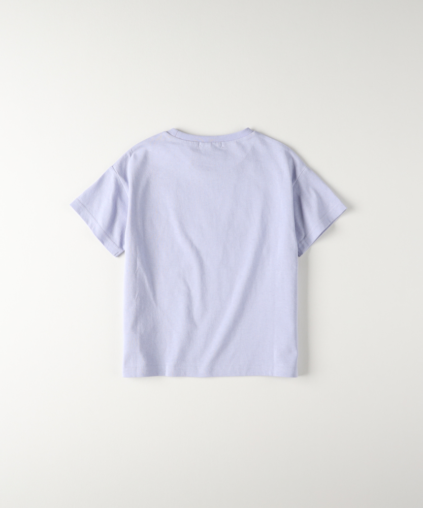 【AMI】★新商品★23SS レタリング 刺繍 クロップ 半袖Tシャツ AMI PARIS (アミパリス ) コットン100％ 胸ロゴ刺繍 クルー