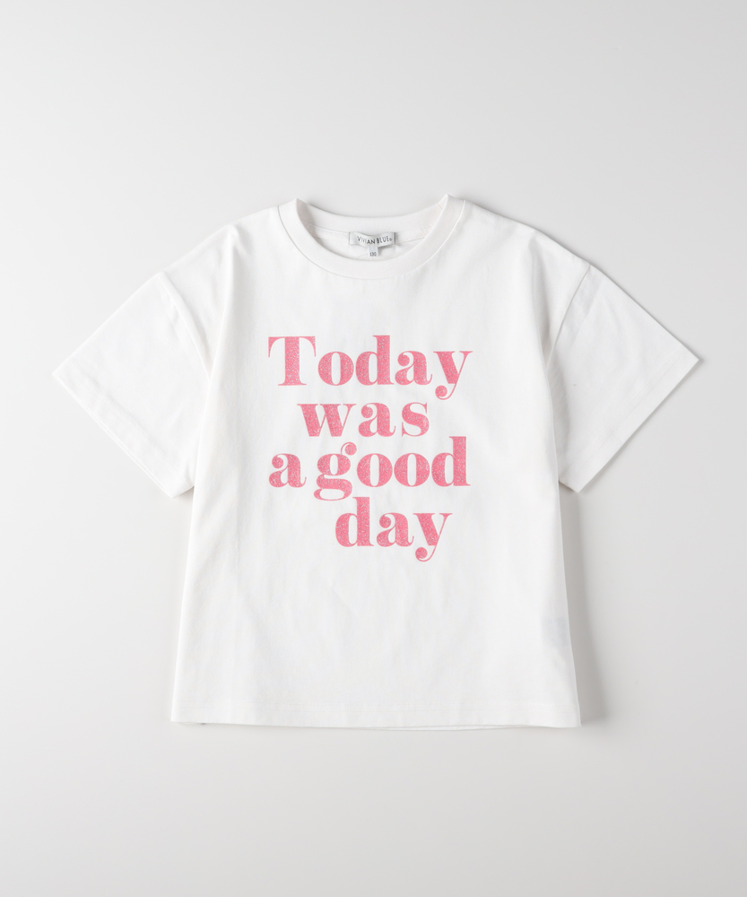 ロゴプリントTシャツ