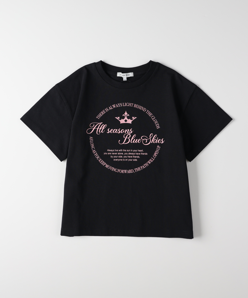 ロゴプリントTシャツ(110 ブラック): トップス｜Right-on公式