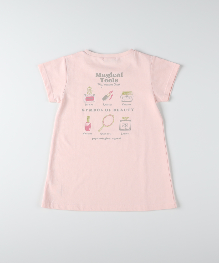 「接触冷感」チュニックTシャツ