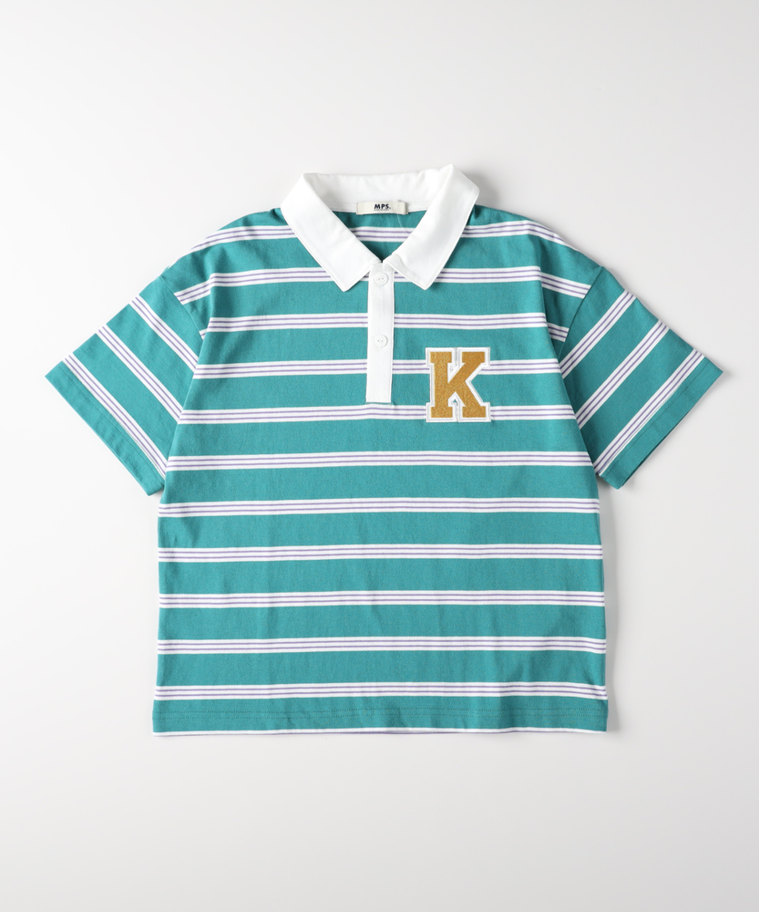 マルチボーダースキッパーTシャツ