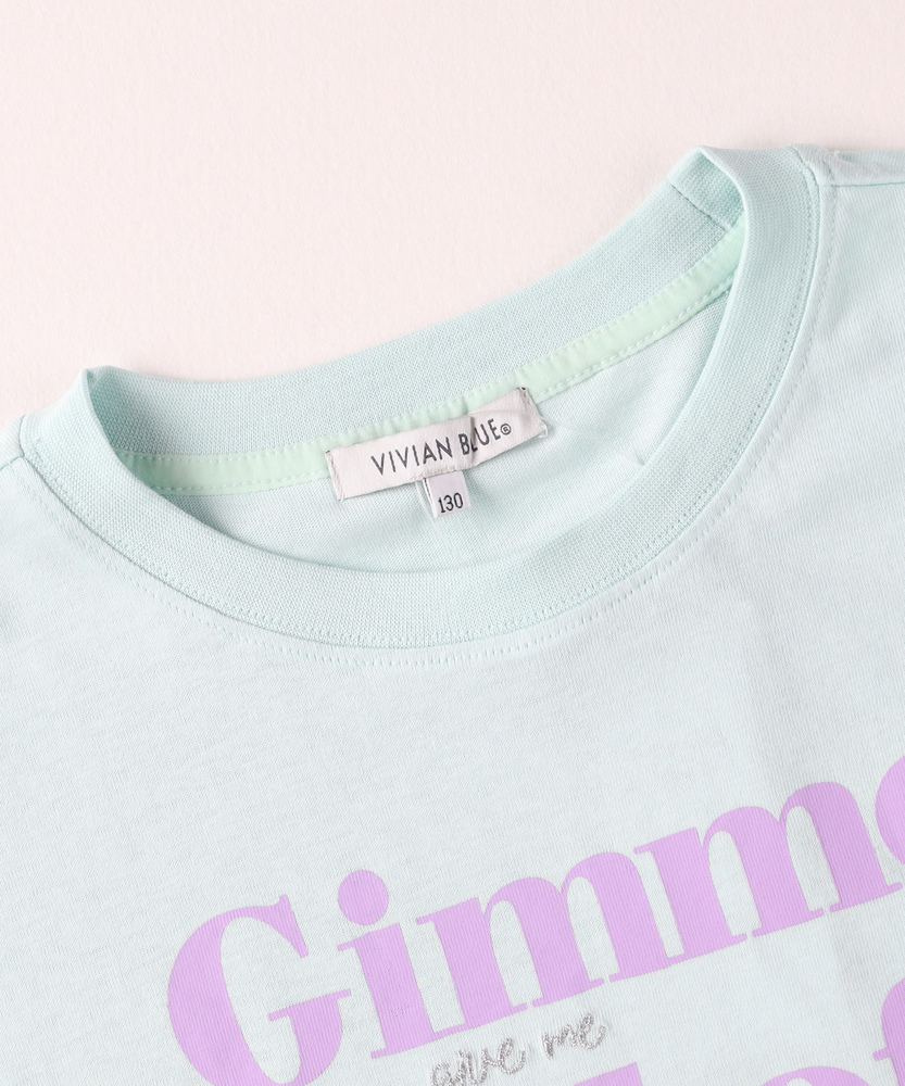 きるページ ロゴデザイン長袖Tシャツ/一部カラー9月下旬発売予定(110