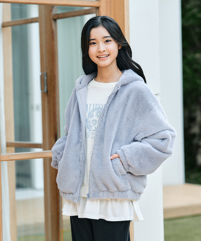 フリースアウター(105 ブラック): ジャケット/アウター｜Right