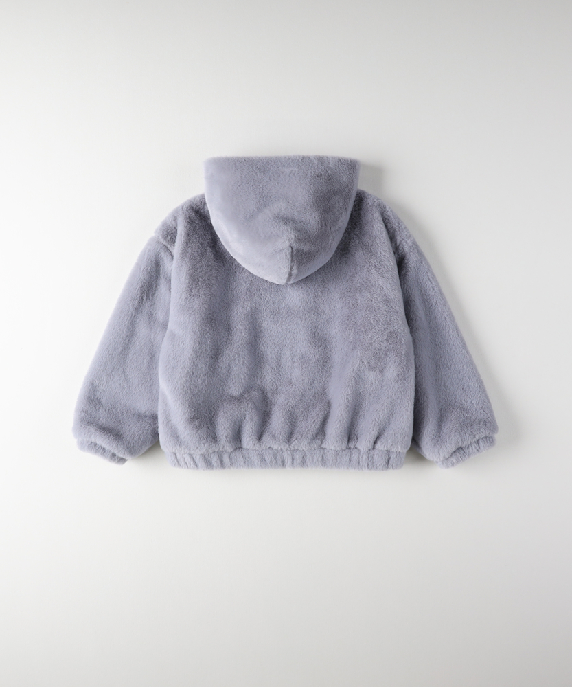 その他 hanabi130 先行販売】フェイクファーブルゾン(130 ホワイト): ジャケット