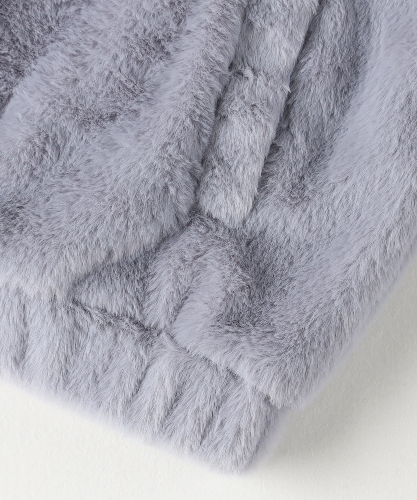 その他 hanabi130 先行販売】フェイクファーブルゾン(130 ホワイト): ジャケット