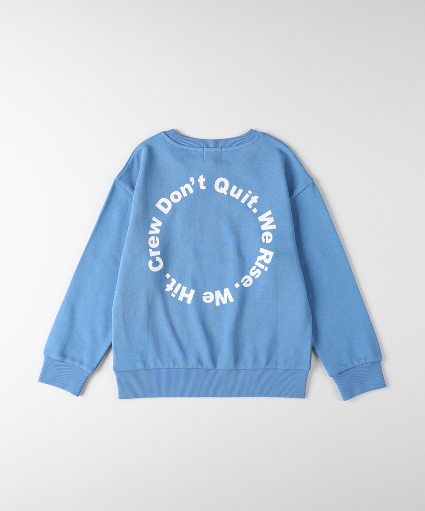 プリントスウェットプルオーバー