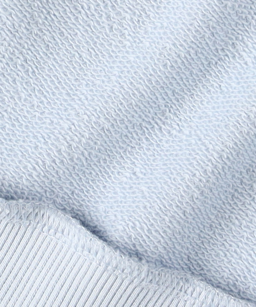 みってぃーページ ハーフジップスウェットプルオーバー(110 サックス): トップス