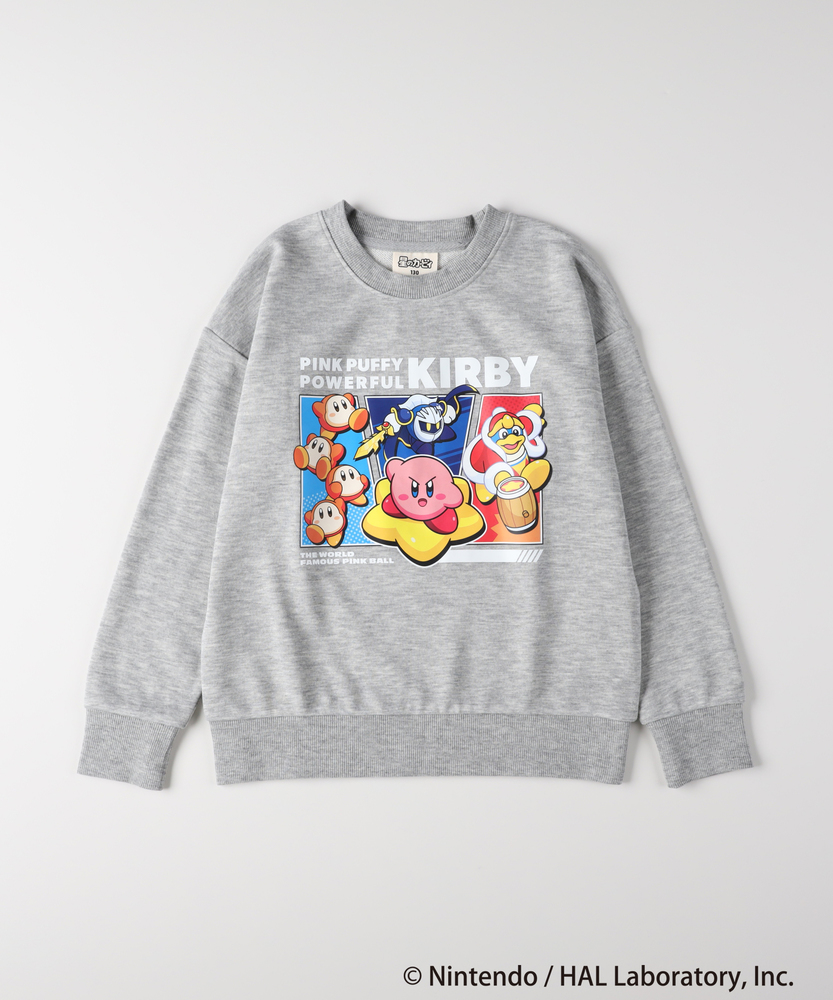 「星のカービィ」プリントスウェット