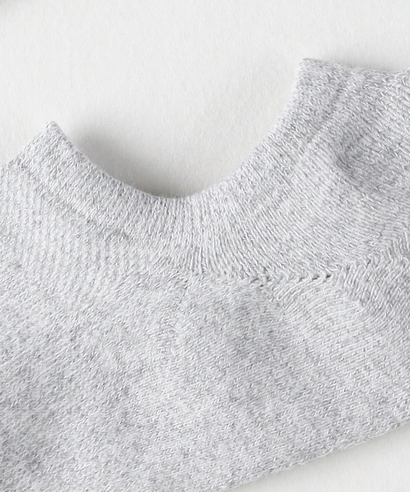 ムジスニーカーインソックス(25-27 ダークグレー): 靴下