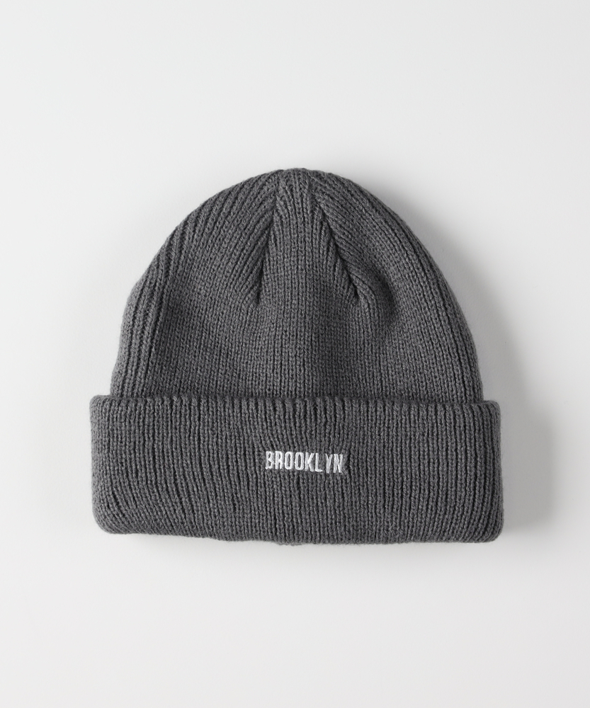 刺繍ロゴアクリルニットワッチ