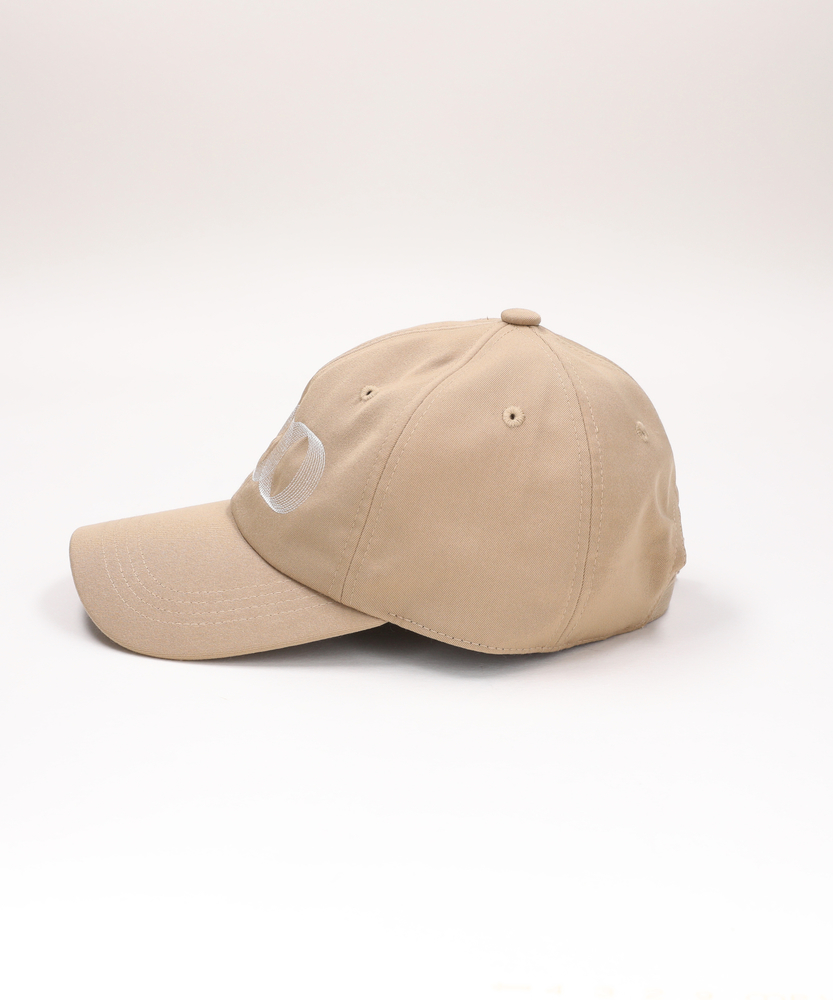 TCツイルヘリックスモチーフロゴキャップ(ONE SIZE ベージュ