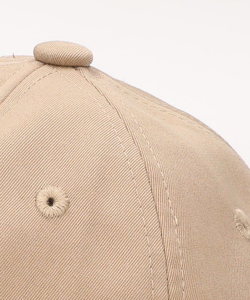 TCツイルヘリックスモチーフロゴキャップ(ONE SIZE ベージュ