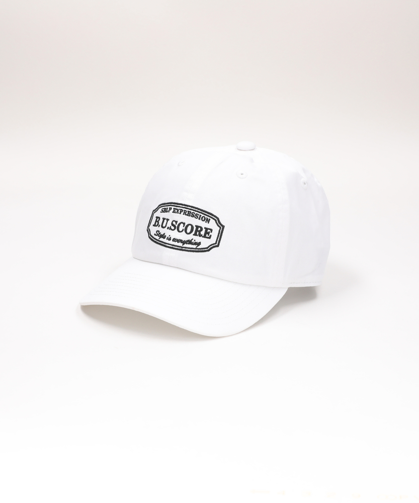 コットンツイル刺繍サークルロゴキャップ