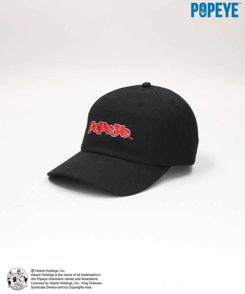 【3月上旬販売予定】【POPYE™】ロゴ刺繡キャップ
