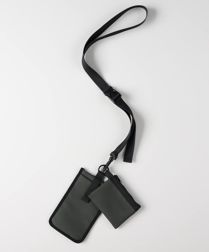 2連ネックウォレットショルダーポーチ