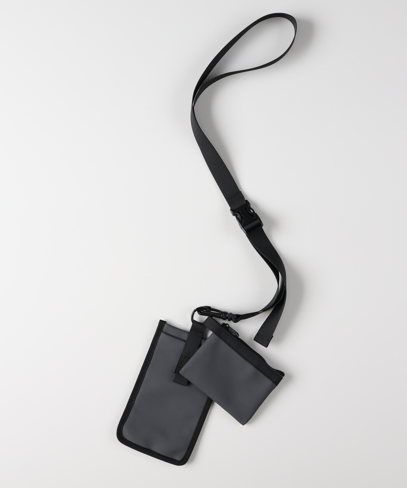 2連ネックウォレットショルダーポーチ