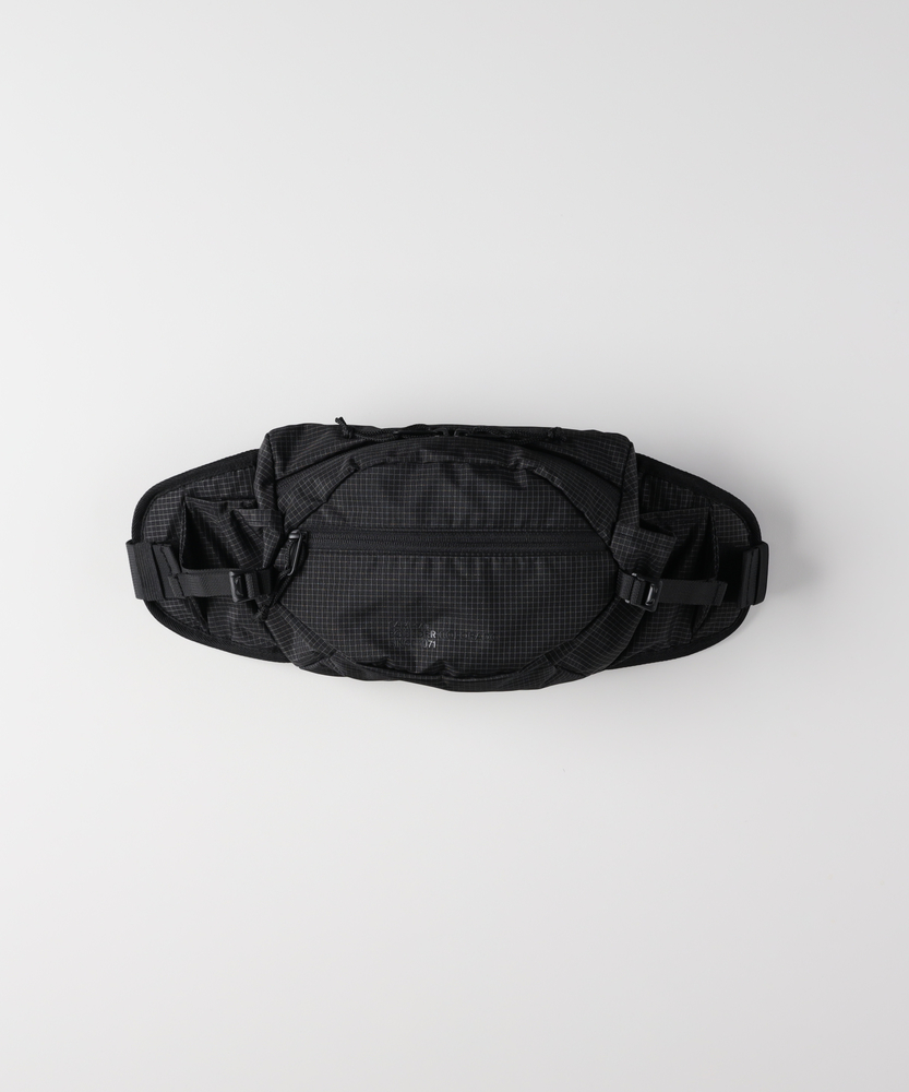 リップストップナイロンウエストバッグ