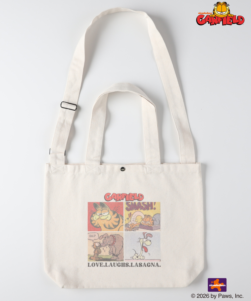 【3月上旬販売予定】【GARFIELD】プリントショルダーバッグ