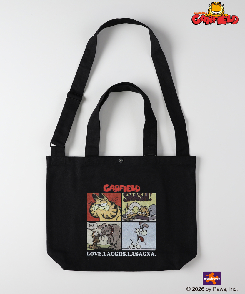 【3月上旬販売予定】【GARFIELD】プリントショルダーバッグ
