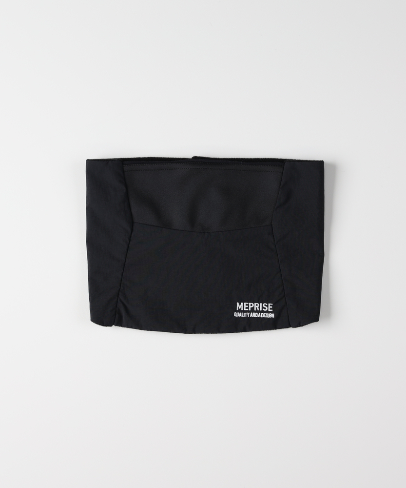 【値下げ中】1PIU1UGUALE3 ブラック ネックウォーマー 切替ネックウォーマー(ONE SIZE グレー): ファッション雑貨