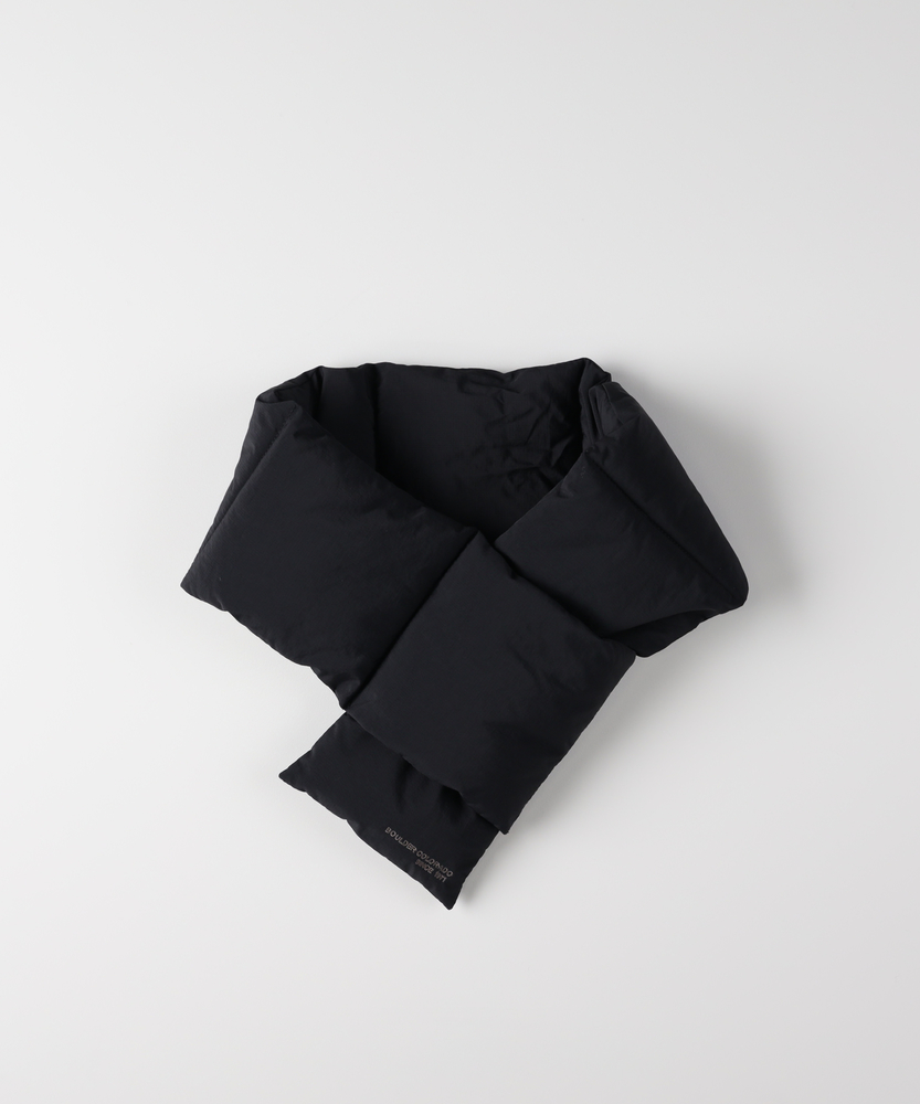 macaroni様 中わたコンパクトマフラー(ONE SIZE ベージュ): ファッション