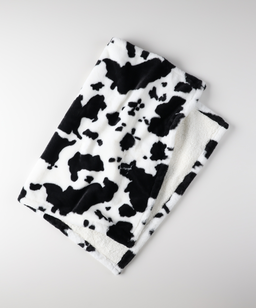 アニマル柄ブランケット