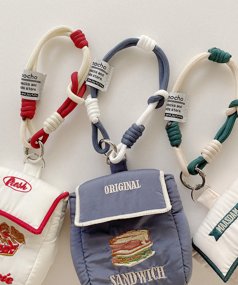 リトルモカストラップミニポーチ(ONE SIZE レッド): その他｜Right-on