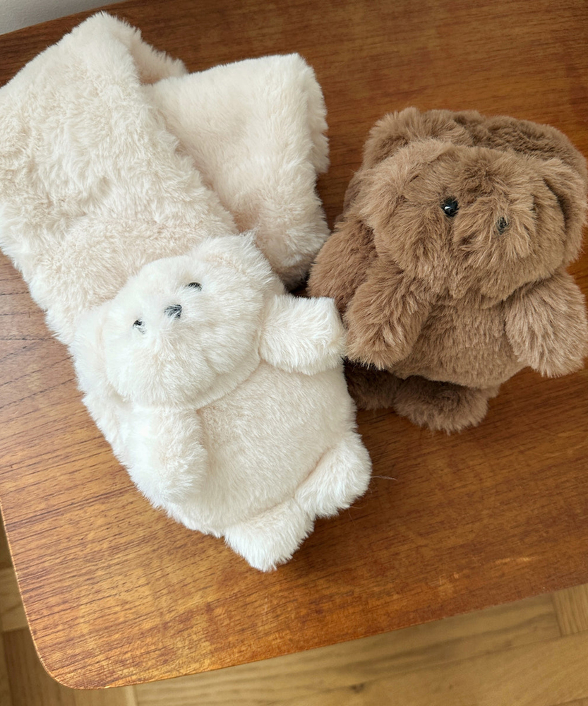 テディネックウォーマー(ONE SIZE ブラウン): その他｜Right-on公式