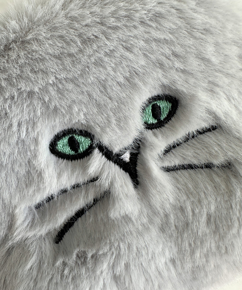 チャミーフェイスポーチ(ONE SIZE グレー): ファッション雑貨｜Right