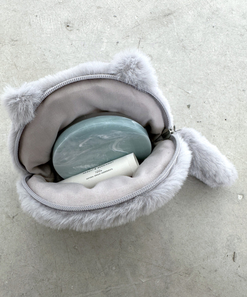 チャミーフェイスポーチ(ONE SIZE グレー): ファッション雑貨｜Right