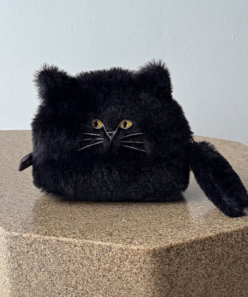 チャミーフェイスポーチ(ONE SIZE ブラック): ファッション雑貨｜Right