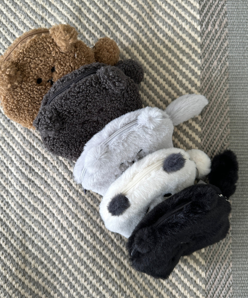 チャミーフェイスポーチ(ONE SIZE ブラウン): ファッション雑貨｜Right