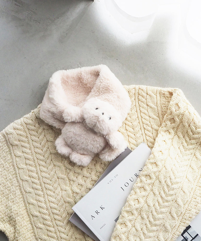 テディネックウォーマー(ONE SIZE オフシロ): ファッション雑貨｜Right