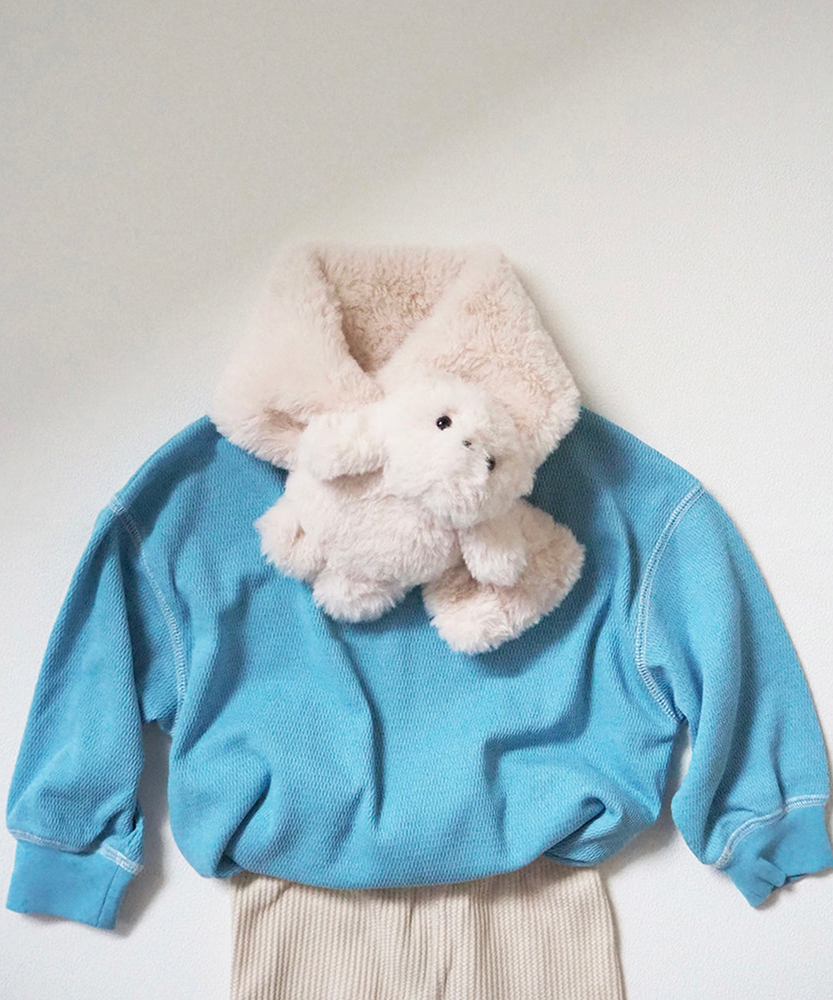 テディネックウォーマー(ONE SIZE オフシロ): ファッション雑貨｜Right