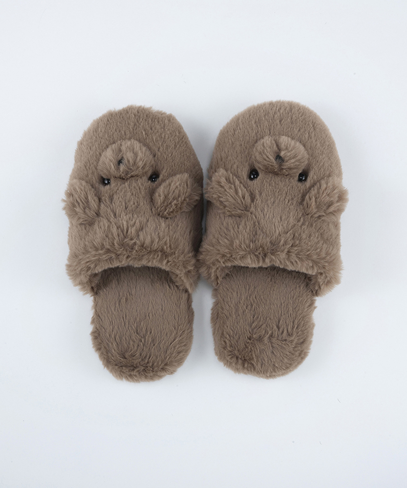 テディヒールスリッパ